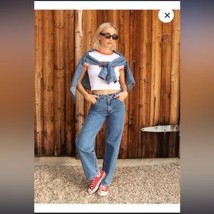 Levi’s Baggy Dad Women’s Jeans - Medium Wash